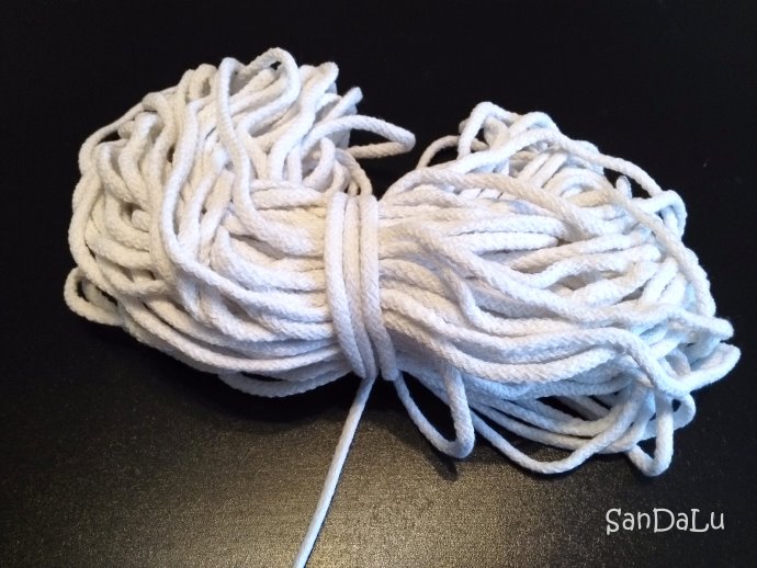 Baumwollkordel 5mm - Baumwollkordel 26 Farben 20m Beige Für Makramee & Häkeln (100% Baumwolle)