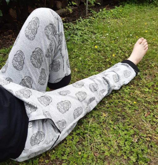 Speckbeinjogger Big sitzend