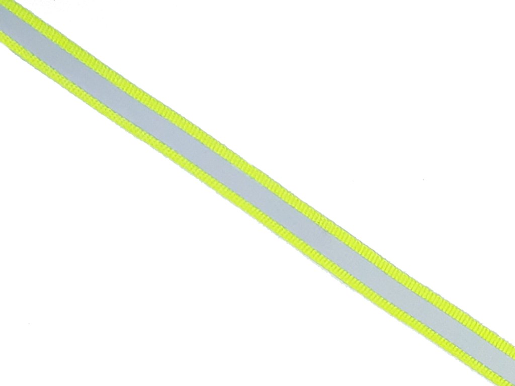 Reflektorband zum Aufnähen - 10 mm breit - neon orange - Stoffe für N, 1,32  €