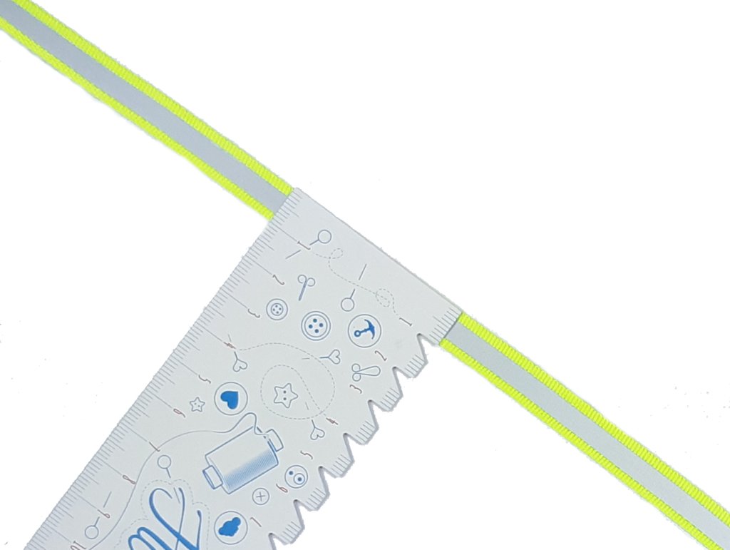 Reflektorband neon gelb 25mm online kaufen