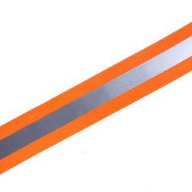 elastisches Reflektorband in orange