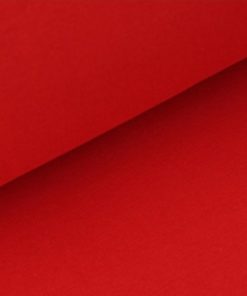 SanDaLu glattes Bündchen rot