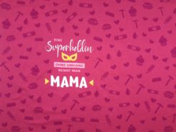 Stoff Panel Mama Superheldin