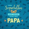 SanDaLu Jersey Panel Papa Superheld