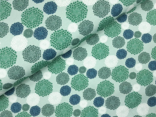 Dots in dots dysty mint Ballen