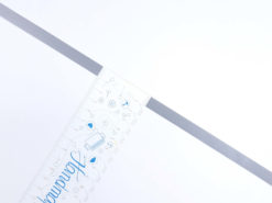 reflektierendes band zum aufnähen, 10mm breit mit Lineal