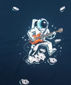 Jersey Stoff Panel Astronaut