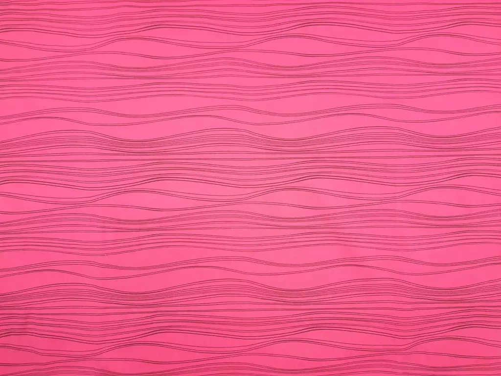 SanDaLu Stoff mit Wellenlinien pink Überblick