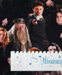 Harry Potter Stoff Lineal waagerecht
