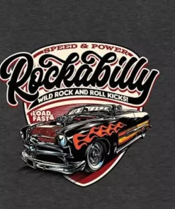 Rockabilly Auto Jersey Panel Detail