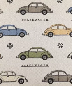 Deko Stoff VW Käfer Retro Detail