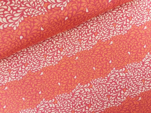 Strick Jacquard Blätter von Blaubeerstern Ballen