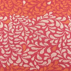 Strick Jacquard Blätter von Blaubeerstern Detail