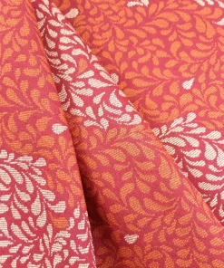 Strick Jacquard Blätter von Blaubeerstern Falten