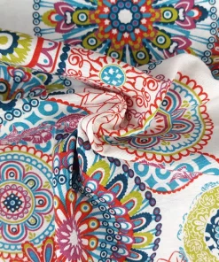 Dekostoff Mandala Strudel