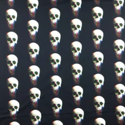 SanDaLu French Terry Totenkopf Übersicht