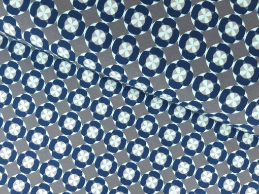 Jersey Kaleidoscope grau blau