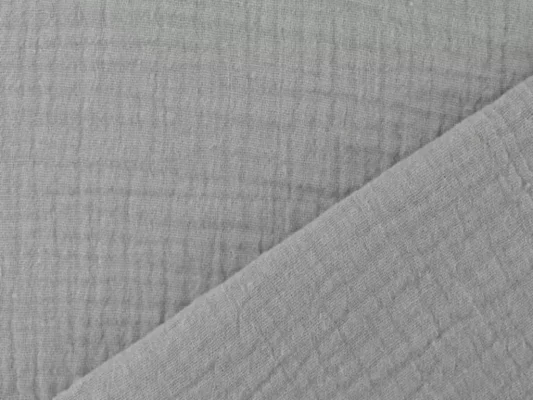 SanDaLu Musselin uni grau