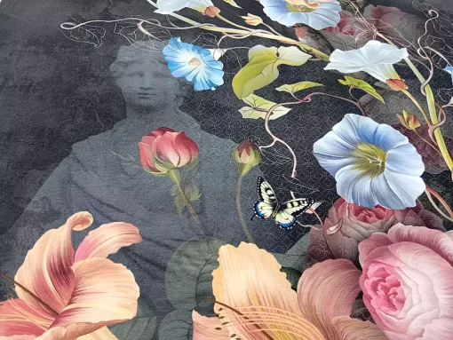 SanDaLu Jersey Panel Blumen von Stenzo Göttin