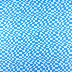 SanDaLu Checkerboard Stoff blau Überblick