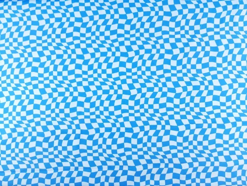 SanDaLu Checkerboard Stoff blau Überblick