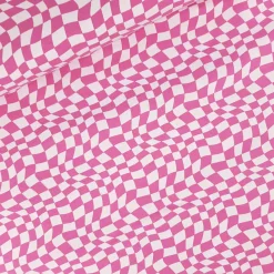 SanDaLu Checkerboard Stoff pink rosa