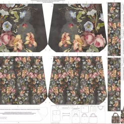 SanDaLu Taschenpanel Blumen von Stenzo Überblick