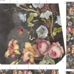 Taschenpanel mit Blumen von Stenzo großes Motiv