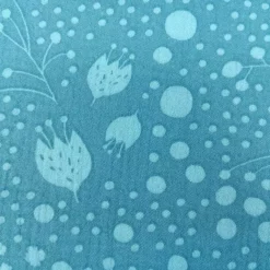 SanDaLu Musselin Fräulein Tulpe jeansblau Detail
