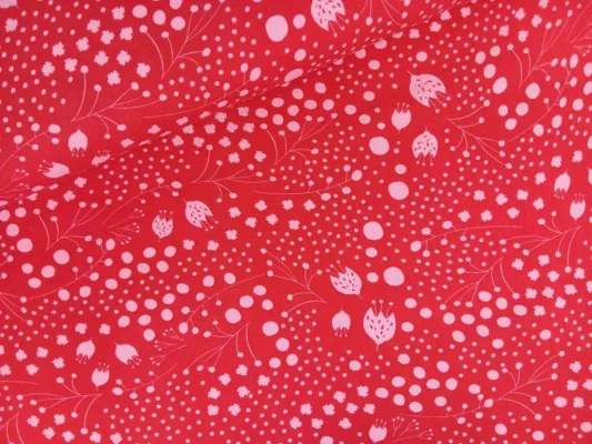 Musselin Fräulein Tulpe in rot