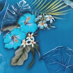 Panel Stoff Hibiskusblüte