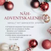 SanDaLu Näh Adventskalender mit gemischten Stoffen