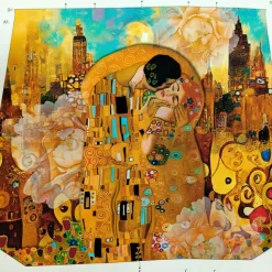 Taschenpanel Klimt Der Kuss