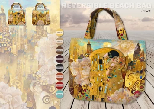 SanDaLu Canvas Panel Klimt Nähbeispiel