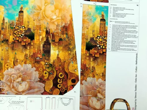 Canvas Panel Klimt Detailansicht