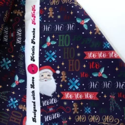 SanDaLu French Terry Ho Ho Ho Webrand