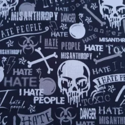 SanDaLu Jersey I hate people von Kristin Franke Detail