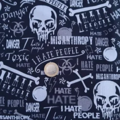 SanDaLu Jersey I hate people von Kristin Franke Euro