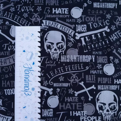 SanDaLu Jersey Skull Lineal