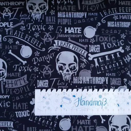 SanDaLu Jersey Skull Lineal