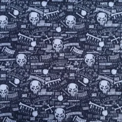 SanDaLu Jersey Meterware I hate people von Kristin Franke
