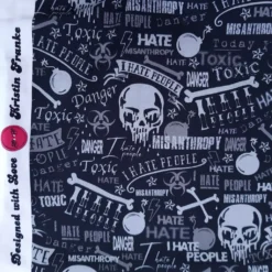 SanDaLu Jersey I hate people von Kristin Franke Webrand