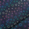 SanDaLu Jerseystoff Rainbow Hearts von Kristin Franke als Meterware