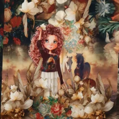 French Terry Panel von Stenzo Mädchen