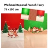 French Terry Panel Weihnachten von Stenzo