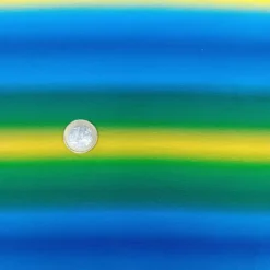 SanDaLu Farbverlaufstoff blau von Kristin Franke Euro Größenvergleich