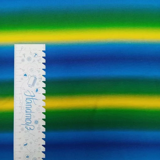 SanDaLu Farbverlaufstoff blau von Kristin Franke Lineal