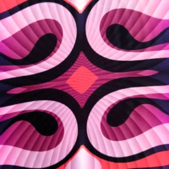 SanDaLu Viskose Webware pink Detail