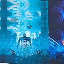 SanDaLu Stoffpanel Space Robots