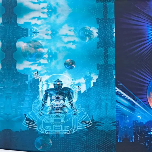 SanDaLu Stoffpanel Space Robots